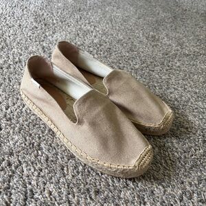 Soludos Beige Canvas Espadrilles